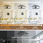 Niorsun Ceiling Fans with Lights and Remote