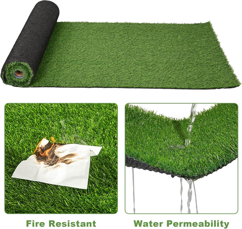 Artificial Turf Grass Rug 1m X 10m UV