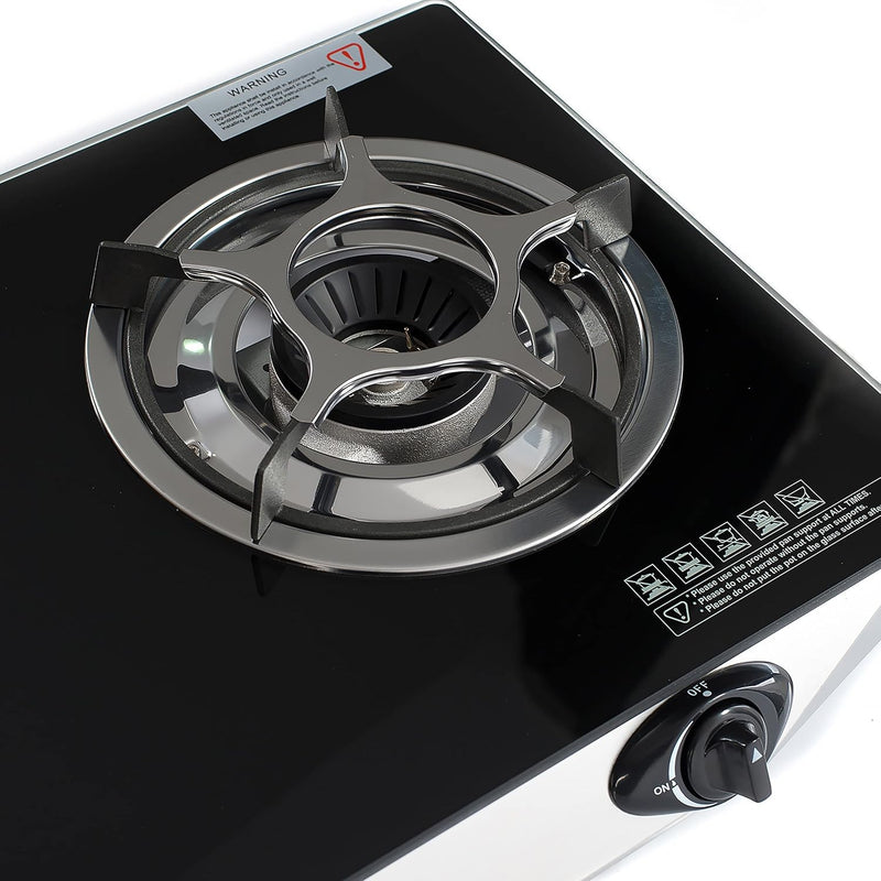 Nj Indoor Gas Stove 2 Burner Portable Hob