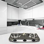 Nj Indoor Gas Stove 3 Burner Portable Hob