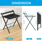 No Assembly Folding Desk Monitor Shelf