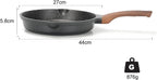 Non Stick Frying Pan 3 Sets Stone Pans