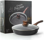 Non Stick Frying Pan 3 Sets Stone Pans