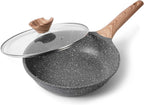 Non Stick Frying Pan 3 Sets Stone Pans