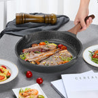 Non Stick Frying Pan 3 Sets Stone Pans