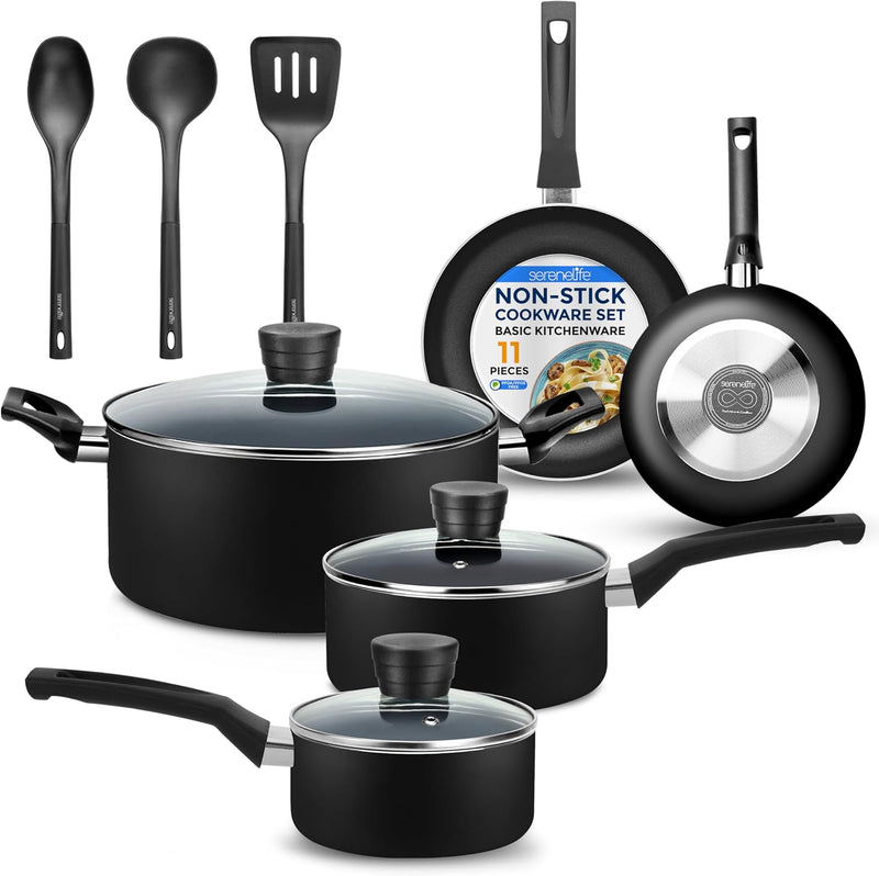 Non Stick Pots and Pans Set - Induction (15 Piece)