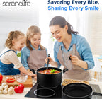 Non Stick Pots and Pans Set - Induction (15 Piece)