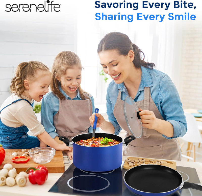 Non Stick Pots and Pans Set - Induction (15 Piece)