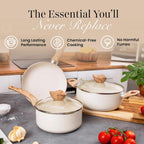 Non Stick Pots and Pans Set Induction Hob