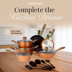 Non Stick Pots and Pans Set Induction Hob