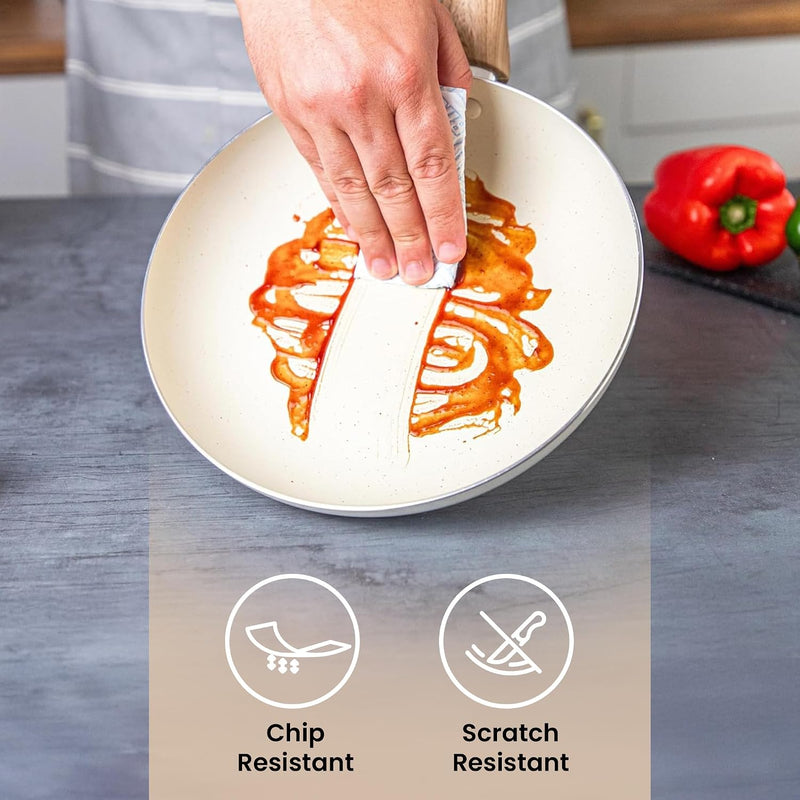 Non Stick Pots and Pans Set Induction Hob