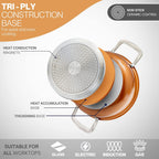 Non Stick Pots and Pans Set Induction Hob