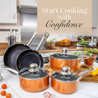 Non Stick Pots and Pans Set Induction Hob