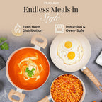 Non Stick Pots and Pans Set Induction Hob