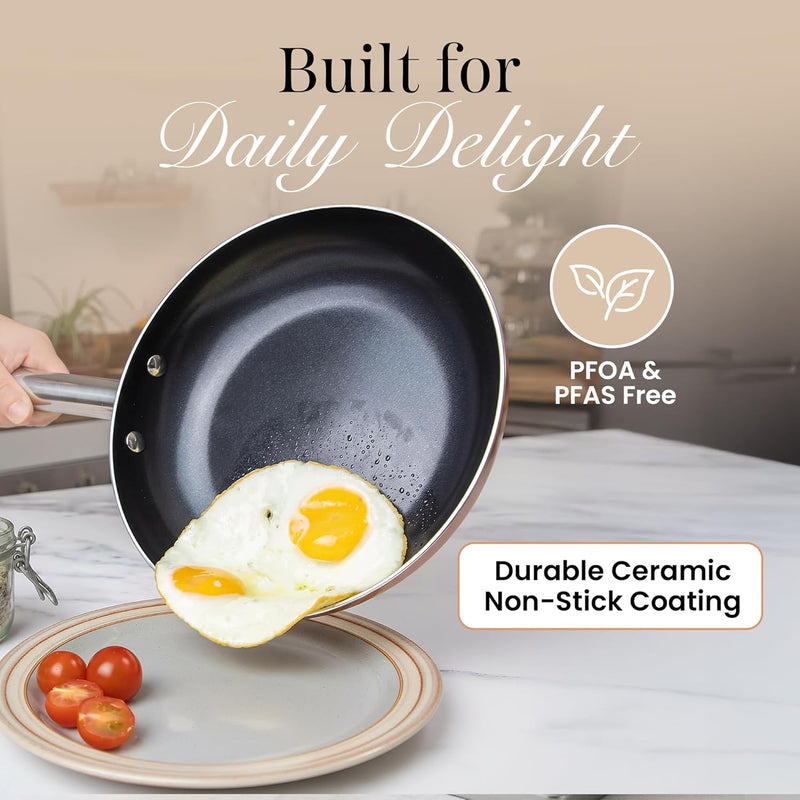 Non Stick Pots and Pans Set Induction Hob