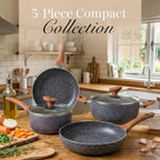 Non Stick Pots and Pans Set Induction Hob