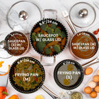 Non Stick Pots and Pans Set Induction Hob