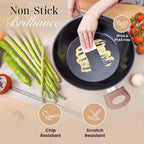 Non Stick Pots and Pans Set Induction Hob