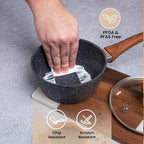 Non Stick Pots and Pans Set Induction Hob
