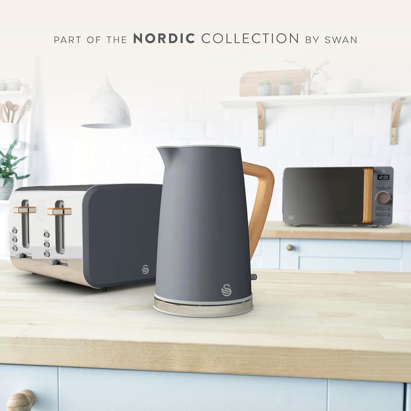 Nordic Digital Microwave with 6 Power Settings 60