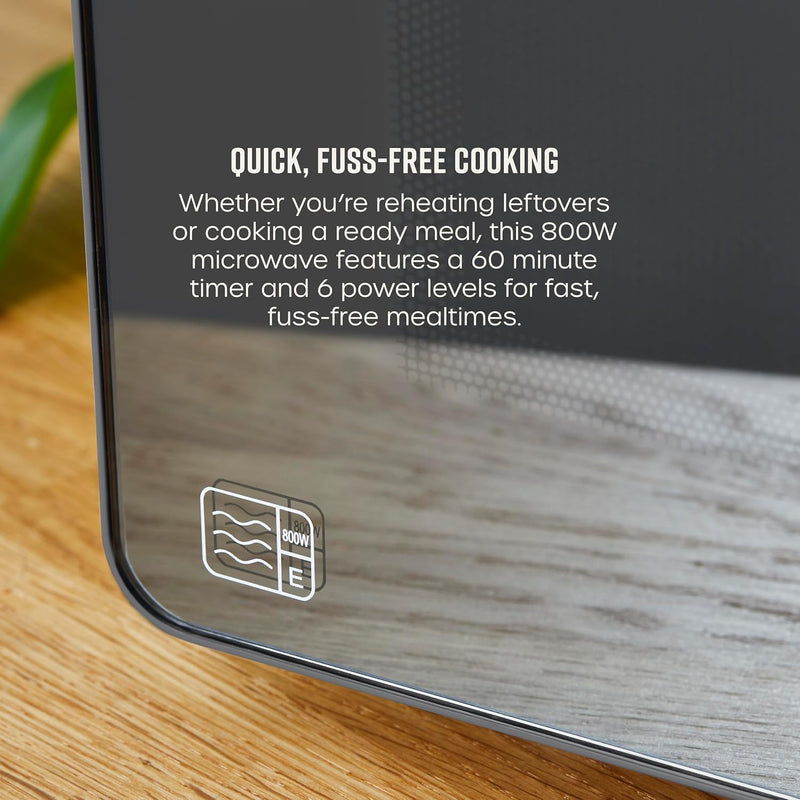 Nordic Digital Microwave with 6 Power Settings 60