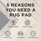 Nour Dubai Shaggy Rug Bedroom
