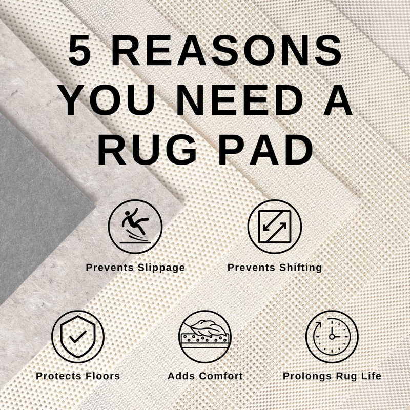 Nour Dubai Shaggy Rug Bedroom