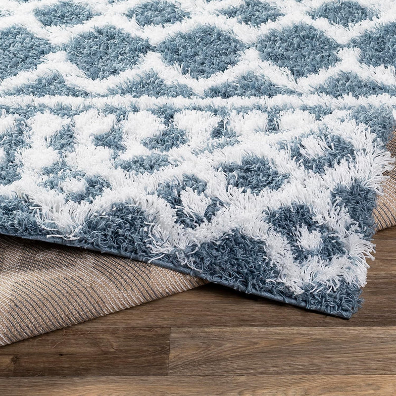 Nour Dubai Shaggy Rug Bedroom