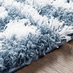 Nour Dubai Shaggy Rug Bedroom