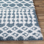 Nour Dubai Shaggy Rug Bedroom