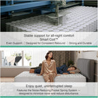 3FT Single Mattress Hybrid Pocket Sprung for Orthopaedic