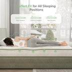 Novilla Gel Memory Foam Pocket Sprung Mattress 7