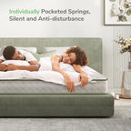 Novilla Gel Memory Foam Pocket Sprung Mattress 7