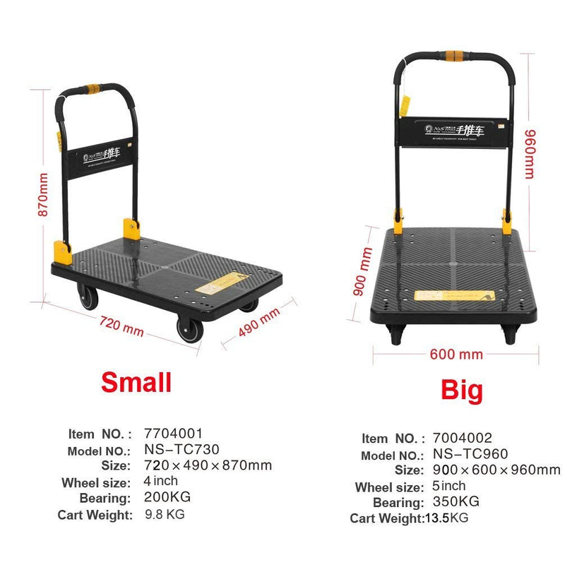 Ns Platform Truck Heavy Duty Trolley 350KG