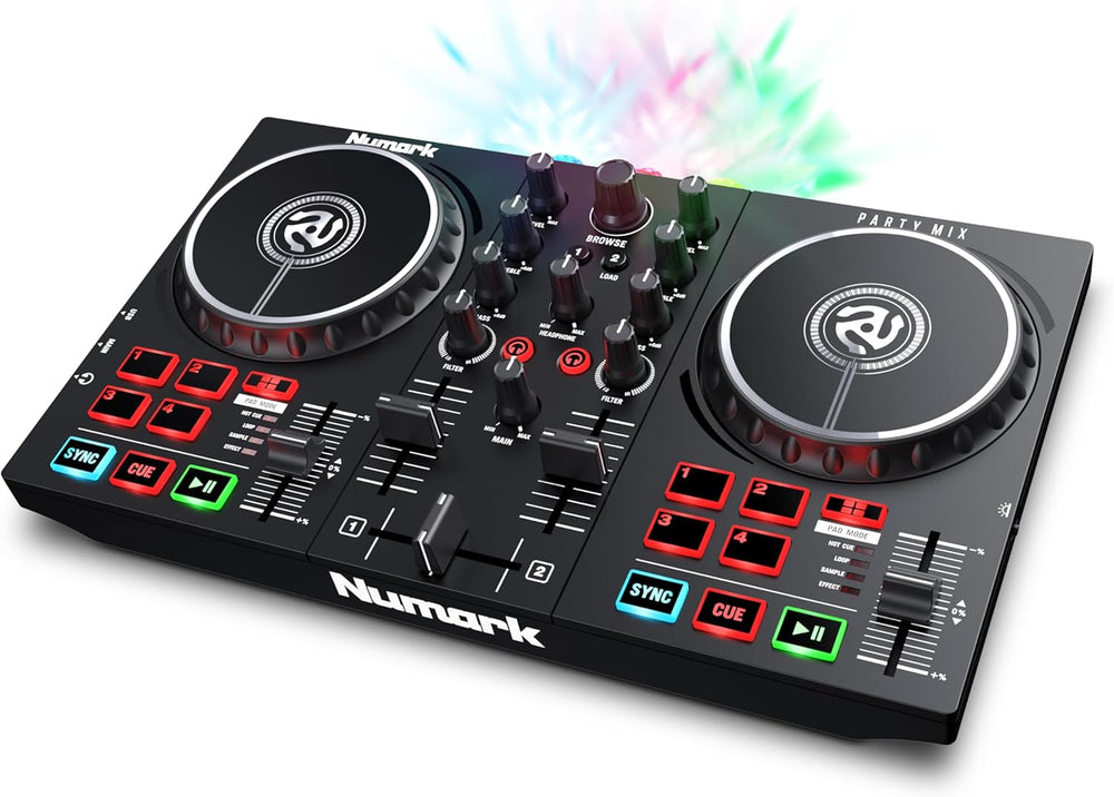 Numark Party Mix Ii Dj Controller with Lights