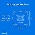 Nutribullet Everygrain 10 Cup Pre-Programmed Rice Cooker