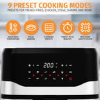 20L Air Fryer Oven with Dual French Glass