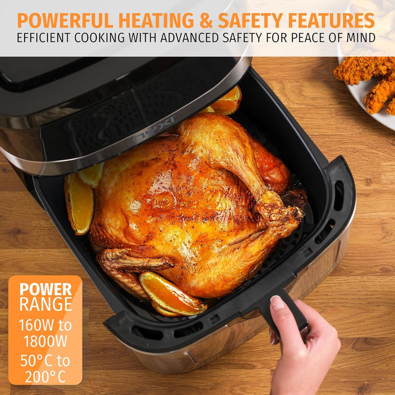 20L Air Fryer Oven with Dual French Glass