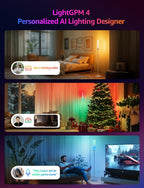 O1 Ai Floor Lamp Smart Standing with Music