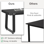 Rustic Coffee Table 60dx120wx46.5h Cm Industrial Wooden