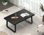 Rustic Coffee Table 60dx120wx46.5h Cm Industrial Wooden