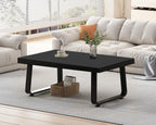 Rustic Coffee Table 60dx120wx46.5h Cm Industrial Wooden