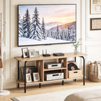 Oak TV Unit for 55 Inch 120CM Wooden
