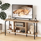 Oak TV Unit for 55 Inch 120CM Wooden