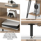 Oak TV Unit for Living Room 120CM Wooden