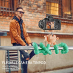 Octopus-Style Flexible Mini Phone Tripod with Mount
