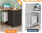 Corner Desk with Drawers L Shaped Computer