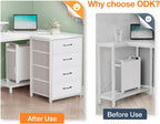 Corner Desk with Drawers L Shaped Computer
