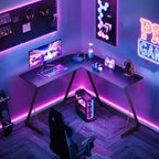 Odk L Shaped Gaming Desk with Monitor Stand
