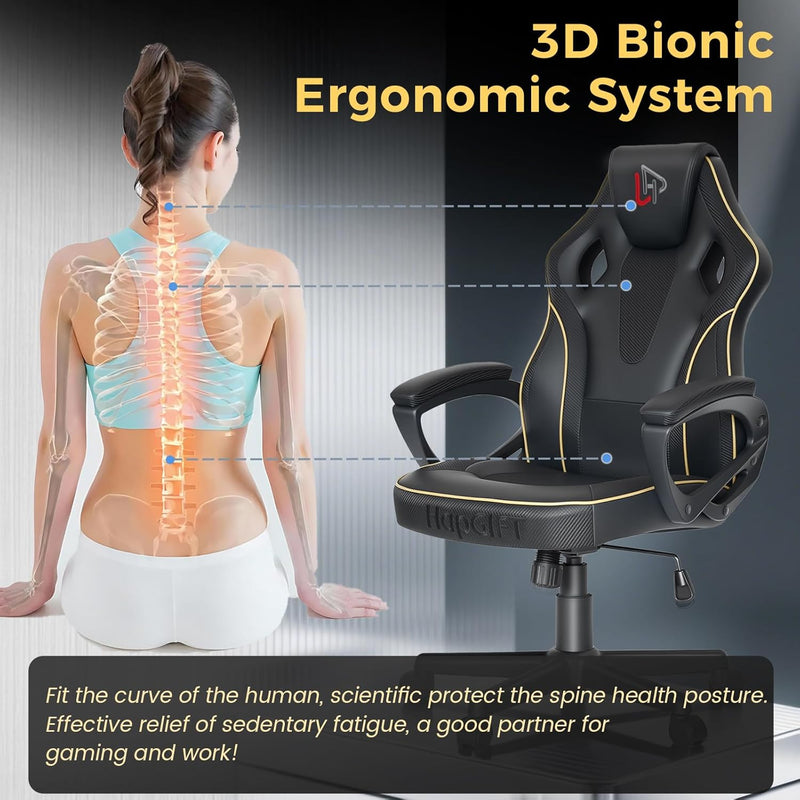 Office Chair Ergonomic Computer for Home Height-Adjustable PC